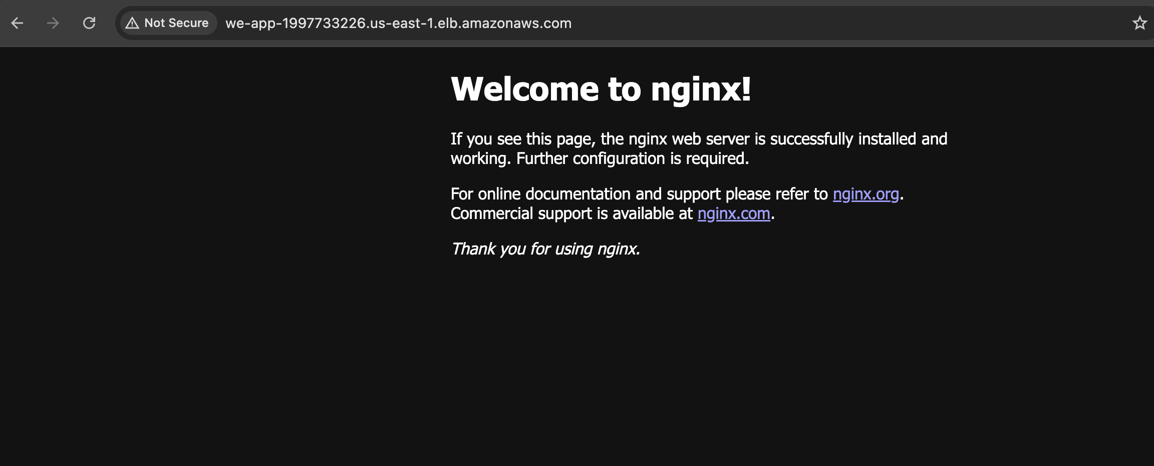 launch instance